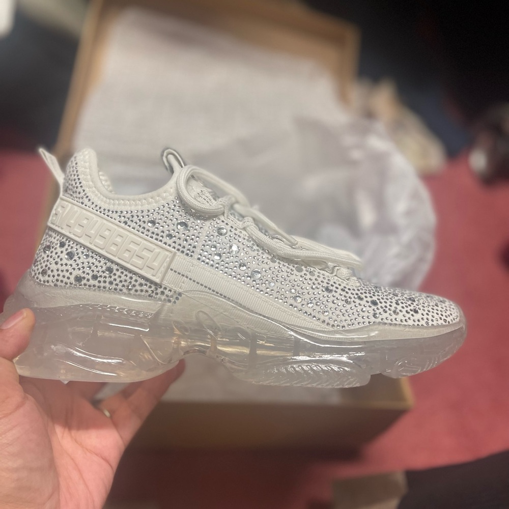 Steve Madden maxima bling sneakers